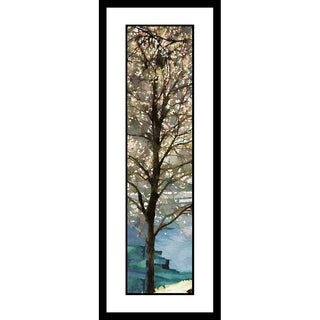 Unlock nature's beauty with this stunning vertical panorama of white flowers in full bloom. Experience the vibrant colors and fresh energy of spring in your home. Hang this beautiful piece for a fresh and inspiring addition to any décor.White Flowers by Alison Thomas of Serenity Scenes Photography and Digital Art.