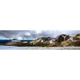 Mountains with a dusting of snow on Beartooth Highway.  High up Snow by Alison Thomas of Serenity Scenes Photography and Digital Art.