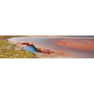 Hot springs of Yellowstone with blue and pink colors.  Hot Pink and Blue by Alison Thomas of Serenity Scenes Photography and Digital Art.